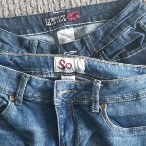 Juniors denim -2pairs total